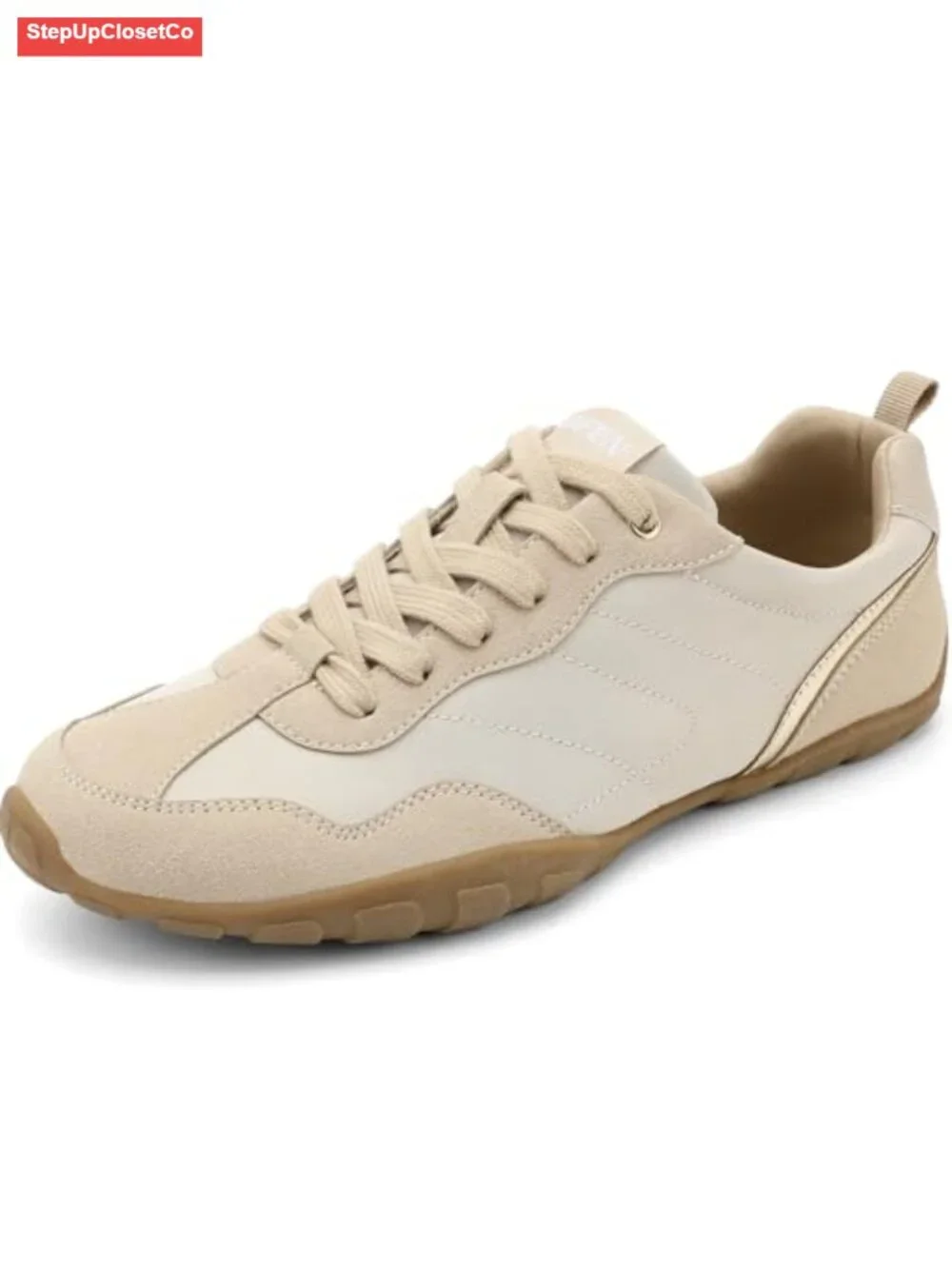Retro Fashion Sneakers Lightweight Zero Drop Barefoot Style Walking Tennis Shoes